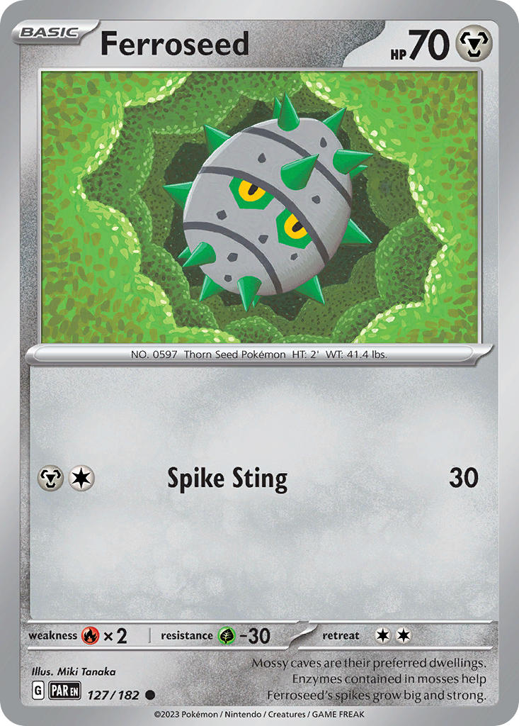 Ferroseed [Reverse Holo]